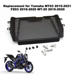 ASUPERMALL Motorrad Kuhler Guard Protector Grill Olkuhlerabdeckung Schutzabdeckung Ersatz Fur Yamaha MT03 2015-2021 FZ03 2016-2020 Mt-25 2015-2020 8 ASUPERMALL Motorrad Kuhler Guard Protector Grill Olkuhlerabdeckung Schutzabdeckung Ersatz Fur Yamaha MT03 2015-2021 FZ03 2016-2020 Mt-25 2015-2020 -Anhänger & Zubehör Verkäufe 43176756 4