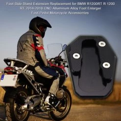 ASUPERMALL Fußstander Erweiterung Ersatz Fur BMW R1200RT R 1200 RT 2014-2018 CNC Alluminiumlegierung Fußvergroßerungsfußpedal Motorradzubehor -Anhänger & Zubehör Verkäufe 43179429 5