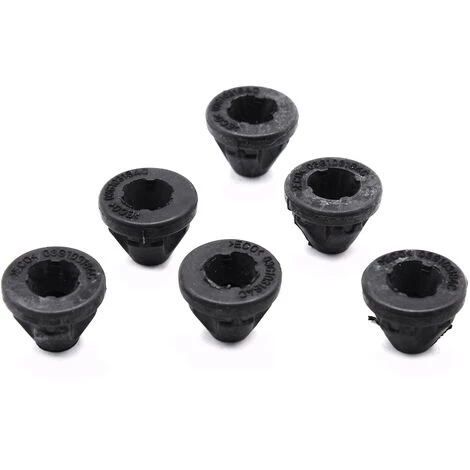 ASUPERMALL 6 STuCKE Lager Motorabdeckung Haubenkissen Crash Pad Black Gummi Ersatz Fur Audi Sauter Skoda VW 5 ASUPERMALL 6 STuCKE Lager Motorabdeckung Haubenkissen Crash Pad Black Gummi Ersatz Fur Audi Sauter Skoda VW – Bild 5