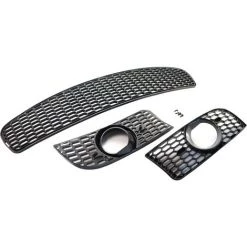 ASUPERMALL Vorderer Stoßfanger Mit Nebelscheinwerfer-Abdeckung Drei Teile Set Ersatz Fur BMW E90 E92 E93 Bis M3 -Anhänger & Zubehör Verkäufe 43179897 4