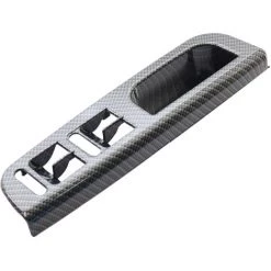 ASUPERMALL Rechter Antrieb Fensterschalter Panel Carbon Color Ersatz Fur Volkswagen Bolero Golf 4