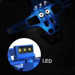 ASUPERMALL Motorrad-Kennzeichenhalterung Mit LED-Leuchten Kennzeichenhalter Aluminiumlegierung Universalgold 9 ASUPERMALL Motorrad-Kennzeichenhalterung Mit LED-Leuchten Kennzeichenhalter Aluminiumlegierung Universalgold -Anhänger & Zubehör Verkäufe 43183058 5