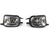 ASUPERMALL Linke & Rechte Nebelscheinwerferlampe 2158200556/2158200656 Ersatz Fur Mercedes Benz C Klasse W203 2001-2007