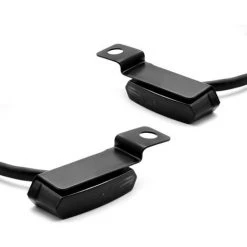 ASUPERMALL Universal-Paar-LED-Blinker, Fließender Lenkerbremskupplungsmarker Lichtmotorrad Mini-Blinker