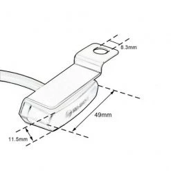 ASUPERMALL Universal-Paar-LED-Blinker, Fließender Lenkerbremskupplungsmarker Lichtmotorrad Mini-Blinker -Anhänger & Zubehör Verkäufe 43184062 4