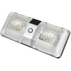 ASUPERMALL Vislone 48LEDS Deckenleuchte Innenraum Doppelkuppel Deckenleuchten Fur RV Boat Camper Anhanger -Anhänger & Zubehör Verkäufe 43184276 5
