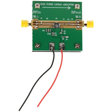 ASUPERMALL RF2126 RF-Leistungsverstarker 400m-2700MHz 2.4GHz 1W-Verstarker Mit Kuhlkorper 1 ASUPERMALL RF2126 RF-Leistungsverstarker 400m-2700MHz 2.4GHz 1W-Verstarker Mit Kuhlkorper