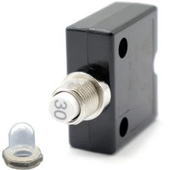 ASUPERMALL AC 125 / 250V 30A Thermischer Schaltschalter Uberlastungsschutz-Leistungsschalter-uberlastschutzschalter Zurucksetzen