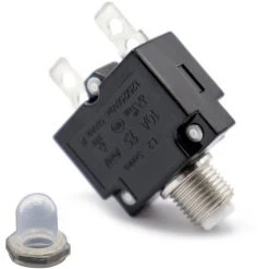 ASUPERMALL AC 125/250V 10A Thermischer Switch-uberlastungsschutz-Leistungsschalter-uberlastschutzschalter Zurucksetzen