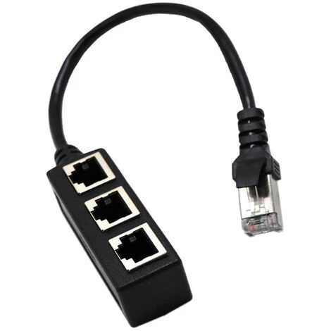 ASUPERMALL RJ45 Weibliche 1 Bis 3Port-Buchse-Adapter-Schnittstelle, RJ45-Netzwerk-Splitter-Adapter, Ethernet-Kabel-Extender-Stecker, Ethernet-Buchse-Anschlussadapter 2 ASUPERMALL RJ45 Weibliche 1 Bis 3Port-Buchse-Adapter-Schnittstelle, RJ45-Netzwerk-Splitter-Adapter, Ethernet-Kabel-Extender-Stecker, Ethernet-Buchse-Anschlussadapter – Bild 2