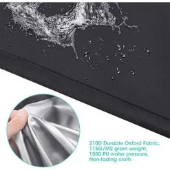 ASUPERMALL Terrassenheizung Deckt 210d Wasserdichte Oxford-Stoff Mit Reißverschluss Mit Reißverschluss Ab -Anhänger & Zubehör Verkäufe 43185352 3