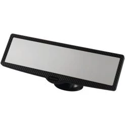 ASUPERMALL Anti-Blend-Ruckfahrspiegel, Saugnapf Universal Ruckspiegel Mit Umgebungsbeleuchtung, 360 ° Einstellbar Fur Den Fahrzeugwagen, 248 * 70mm