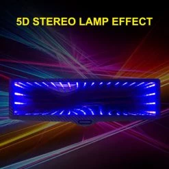 ASUPERMALL Anti-Blend-Ruckfahrspiegel, Saugnapf Universal Ruckspiegel Mit Umgebungsbeleuchtung, 360 ° Einstellbar Fur Den Fahrzeugwagen, 248 * 70mm -Anhänger & Zubehör Verkäufe 43185972 5