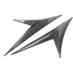 ASUPERMALL Auto Spoiler Seitenflugellippe 2 Stucke Schwarz Kohlefaserblattform V-formig Kein Logo Fur Alle Fahrzeuge 8 ASUPERMALL Auto Spoiler Seitenflugellippe 2 Stucke Schwarz Kohlefaserblattform V-formig Kein Logo Fur Alle Fahrzeuge -Anhänger & Zubehör Verkäufe 43186030 4