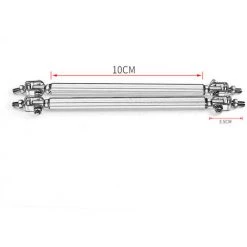 ASUPERMALL 2 Stucke 100-200mm Verstellbare Vordere Stoßfanger-Klopfen-Splitter-Streifen-Blechstutzstange -Anhänger & Zubehör Verkäufe 43186084 4