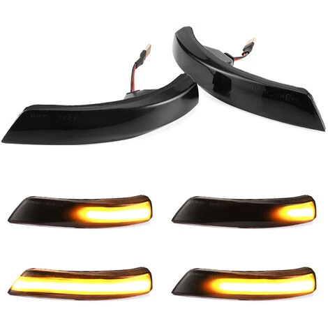 ASUPERMALL 2 STuCKE Dynamische Blinker Licht LED Seitenflugel Ruckspiegelanzeige Blinker Licht Ersatz Fur Ford Fiesta Mk7 B-Max 2008-2017 4 ASUPERMALL 2 STuCKE Dynamische Blinker Licht LED Seitenflugel Ruckspiegelanzeige Blinker Licht Ersatz Fur Ford Fiesta Mk7 B-Max 2008-2017 – Bild 4