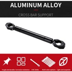 ASUPERMALL Universal Starken 22-25mm Hand Motorrad Starken Bilanz Lenker Crossbar Motocross Griff Bar Balance Balance