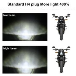 ASUPERMALL 5,75 Zoll LED-Scheinwerfer-Motorradprojektor-Scheinwerfer-Scheinwerfer-Superweiterwinkel-Fahrlicht -Anhänger & Zubehör Verkäufe 43216729 5