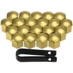 ASUPERMALL 20 Stucke Universal 17mm Radmutter Deckt Die Nutmutterkappen Schraubschutz Ab