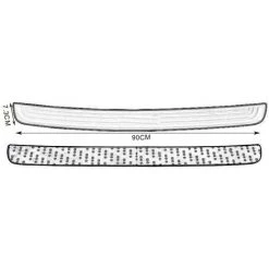 ASUPERMALL 90cm Universal Auto Kofferraum Tur Sill Protector Gummi Sticker Aufkleber Auto Heckschaufel Bumper Guard Scratch Protection Bar 7 ASUPERMALL 90cm Universal Auto Kofferraum Tur Sill Protector Gummi Sticker Aufkleber Auto Heckschaufel Bumper Guard Scratch Protection Bar -Anhänger & Zubehör Verkäufe 43218225 3