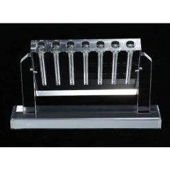 ASUPERMALL 7 Tuben Automobile Olqualitat Komparator Getriebe Olviskositat Tester Komparator Transparenter Glas Tester Demonstrationsstander -Anhänger & Zubehör Verkäufe 43218258 4