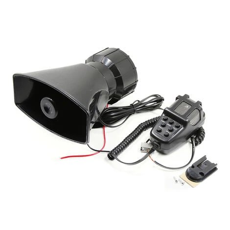 ASUPERMALL Auto Megaphon 7 Ton Alarm Horn 12V 110DB Laute Lautsprecher Feueralarm Ambulanz Pflanze Polizei Sirene 1 ASUPERMALL Auto Megaphon 7 Ton Alarm Horn 12V 110DB Laute Lautsprecher Feueralarm Ambulanz Pflanze Polizei Sirene