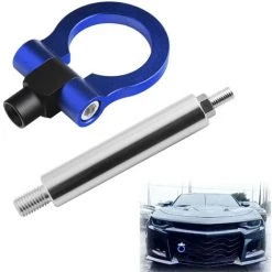 ASUPERMALL Anhangerhaken Dekorativer Anhanger Ring Abschlepphaken Front Stoßfanger Metallfarbe Spritzen Traktion Haken Ersatz Fur Chevrolet Camaro (2016+)