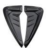 ASUPERMALL 1Pair Universal Leaf Plate Air-Einlass-Dekorations-Trim-Abdeckung Seite Fender-Auto-Styling