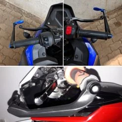 ASUPERMALL Motorrad Lenkerschutz Aluminiumlegierung Bremsenkupplungshebel Wachen Ersatz Fur Honda Yamaha Suzuki Kawasaki 9 ASUPERMALL Motorrad Lenkerschutz Aluminiumlegierung Bremsenkupplungshebel Wachen Ersatz Fur Honda Yamaha Suzuki Kawasaki -Anhänger & Zubehör Verkäufe 43219006 5