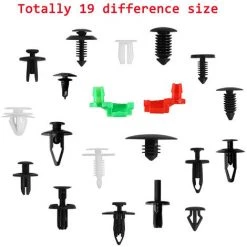 ASUPERMALL 425 Stucke Sortierte Karosserie Kunststoffkorper Push Retainer Pin Rivet Befestigungselemente Trim Formklammer Automobil Mobelbaugruppe Erweiterungsschrauben -Anhänger & Zubehör Verkäufe 43219321 3