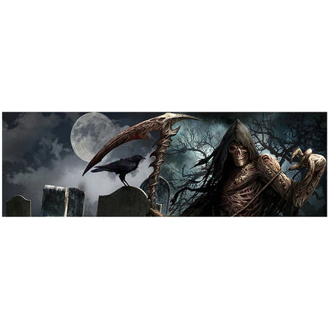 ASUPERMALL Heckscheibenaufkleber DRIM-Reaper-Friedhof Grafik-Aufkleber Fur Auto-SUV-Truck 135 * 36 Cm 2 ASUPERMALL Heckscheibenaufkleber DRIM-Reaper-Friedhof Grafik-Aufkleber Fur Auto-SUV-Truck 135 * 36 Cm – Bild 2