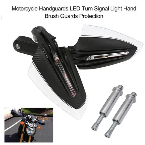ASUPERMALL Motorrad Handschutzer LED Blinker Light Hand Pinsel Guards Schutz 2 ASUPERMALL Motorrad Handschutzer LED Blinker Light Hand Pinsel Guards Schutz – Bild 2