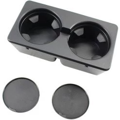 ASUPERMALL Auto Tasse Halter Dual Cup Holder Insert Getrank CalleHolder Interieur Trinkbecher Halterung Schwarz Fur GMC Yukon 07-14 -Anhänger & Zubehör Verkäufe 43220903 3