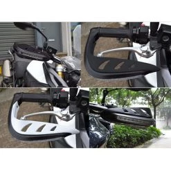 ASUPERMALL 1 Pair Universal Motorrad Handschutzer Motocross Hand Guards Eine Set-Kombinationslenker-Beschutzer Mit LED-Blinker Licht -Anhänger & Zubehör Verkäufe 43221491 4