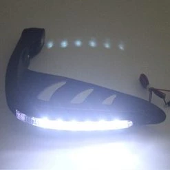 ASUPERMALL 1 Pair Universal Motorrad Handschutzer Motocross Hand Guards Eine Set-Kombinationslenker-Beschutzer Mit LED-Blinker Licht -Anhänger & Zubehör Verkäufe 43221491 5