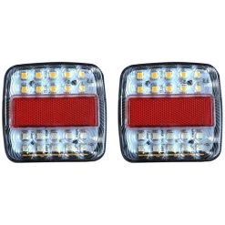 ASUPERMALL 2x 12V 26 LED-Licht-Halt-Schwanzanzeiger Truck Trailer Van Bus 4x4-Pickup -Anhänger & Zubehör Verkäufe 43221520 3