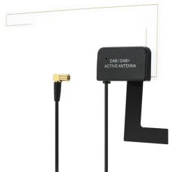 ASUPERMALL Autoradio-Antenne Digital DAB DAB + Active Antenne SMB Right Winkel Connector Universal -Anhänger & Zubehör Verkäufe 43221616 3