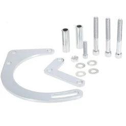 ASUPERMALL SBC Chrome Niedriger Halterungsmesser-Halterungshalterung SWP SB Fur Chevy 350 Kurzwasserpumpe -Anhänger & Zubehör Verkäufe 43221666 5