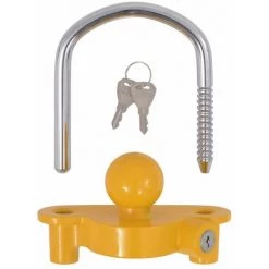 ASUPERMALL Anhangerschloss 2 Schlussel Stahl Und Aluminiumlegierung Gelb -Anhänger & Zubehör Verkäufe 43341569 4