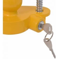 ASUPERMALL Anhangerschloss 2 Schlussel Stahl Und Aluminiumlegierung Gelb -Anhänger & Zubehör Verkäufe 43341569 5