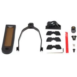 ASUPERMALL Elektroroller Ersatzzubehor Hintere Schutzblechhalterung Silikonabdeckung Vorderer Haken Schwingungsdampfer Ersatz Fur M365 / M365 Pro Roller