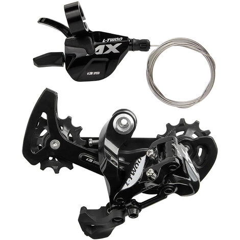 GUB Fahrrad Fahrrad 13 Gang Schalthebel Schalthebel Und Direct Mount Schaltwerk Set 1 GUB Fahrrad Fahrrad 13 Gang Schalthebel Schalthebel Und Direct Mount Schaltwerk Set