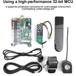 ASUPERMALL Elektroroller Motherboard Controller 36V Mainboard Controller Digitalanzeige Mit Front- Und Rucklicht Kompatibel Mit M365/PRO Elektrorollern -Anhänger & Zubehör Verkäufe 44404197 4
