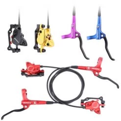 MEROCA Fahrrad Ol Scheibenbremse MTB Hydraulische Scheibenbremse Kit Vorne Hinten Fahrrad Bremssattel Klemmen Fur Mountainbike -Anhänger & Zubehör Verkäufe 44404941 5