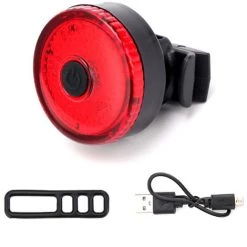 ASUPERMALL Fahrrad Rucklicht USB Wiederaufladbare Rucklicht Rucklicht Fahrrad Outdoor Radfahren Sicherheitstaschenlampe Fur MTB Mountainbike Rennrad