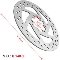 ASUPERMALL 140mm/160mm Elektroroller Scheibenbremsscheibe Edelstahl Elektroroller Scheibenbremsbelag Mit 6 Schrauben 8 ASUPERMALL 140mm/160mm Elektroroller Scheibenbremsscheibe Edelstahl Elektroroller Scheibenbremsbelag Mit 6 Schrauben -Anhänger & Zubehör Verkäufe 44479306 4