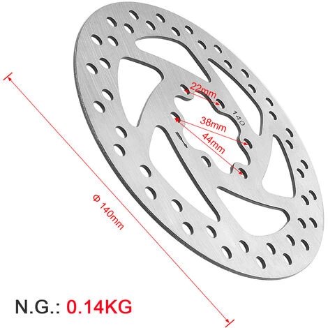 ASUPERMALL 140mm/160mm Elektroroller Scheibenbremsscheibe Edelstahl Elektroroller Scheibenbremsbelag Mit 6 Schrauben 4 ASUPERMALL 140mm/160mm Elektroroller Scheibenbremsscheibe Edelstahl Elektroroller Scheibenbremsbelag Mit 6 Schrauben – Bild 4