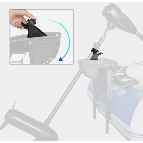ASUPERMALL Elektrischer Außenbordmotor Stent-Scharnier Passend Fur 1 1/8'' (2,8 Cm) Wellendurchmesser 28 Lb 36 Lb 46 Lb 50 Lb Elektrische Außenbordmotoren 2 ASUPERMALL Elektrischer Außenbordmotor Stent-Scharnier Passend Fur 1 1/8'' (2,8 Cm) Wellendurchmesser 28 Lb 36 Lb 46 Lb 50 Lb Elektrische Außenbordmotoren – Bild 2