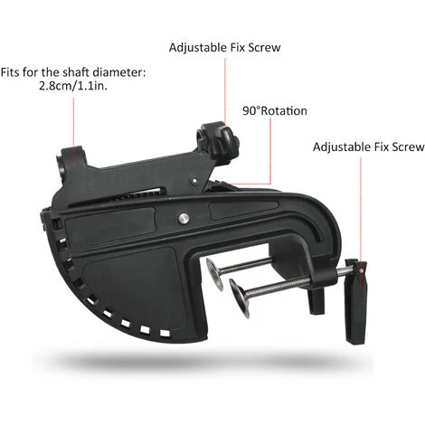 ASUPERMALL Elektrischer Außenbordmotorhalterungs-Scharniersatz Passend Fur 1 1/8'' (2,8 Cm) Wellendurchmesser 28 Lb 36 Lb 46 Lb 50 Lb Elektrische Außenbordmotoren 4 ASUPERMALL Elektrischer Außenbordmotorhalterungs-Scharniersatz Passend Fur 1 1/8'' (2,8 Cm) Wellendurchmesser 28 Lb 36 Lb 46 Lb 50 Lb Elektrische Außenbordmotoren – Bild 4