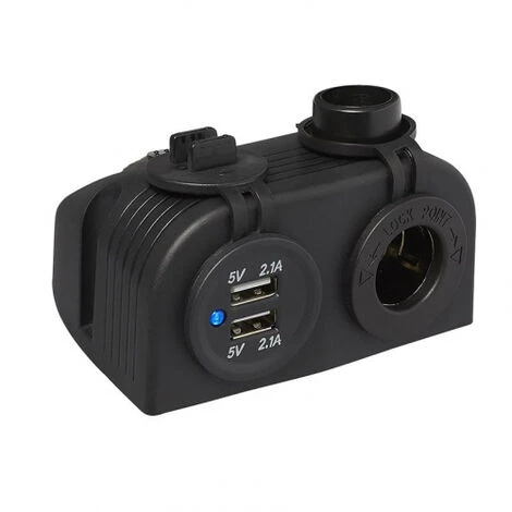 PROPLUS Aufbau Kit: Steckdose DIN + USB Doppel-steckdose 2x2100mA Im Blister 2 PROPLUS Aufbau Kit: Steckdose DIN + USB Doppel-steckdose 2x2100mA Im Blister – Bild 2